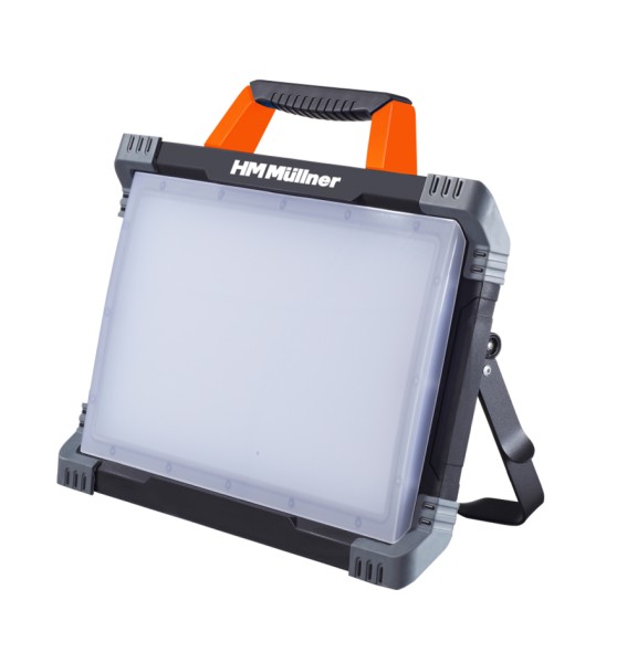 LED Arbeitsleuchte 9200 lm, mit 2 Steckdosen